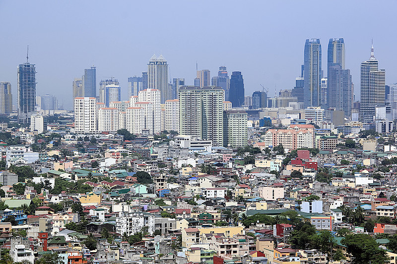 城市扩张马卡蒂市菲律宾马尼拉