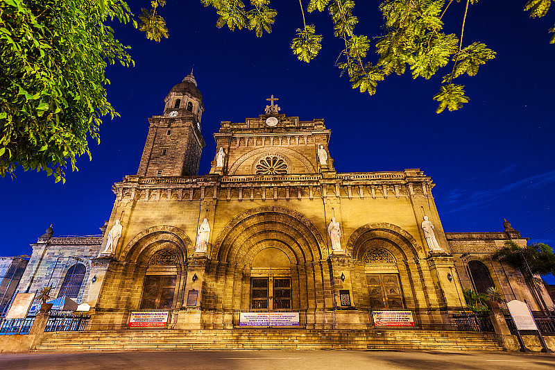 菲律宾马尼拉市的马尼拉大教堂
