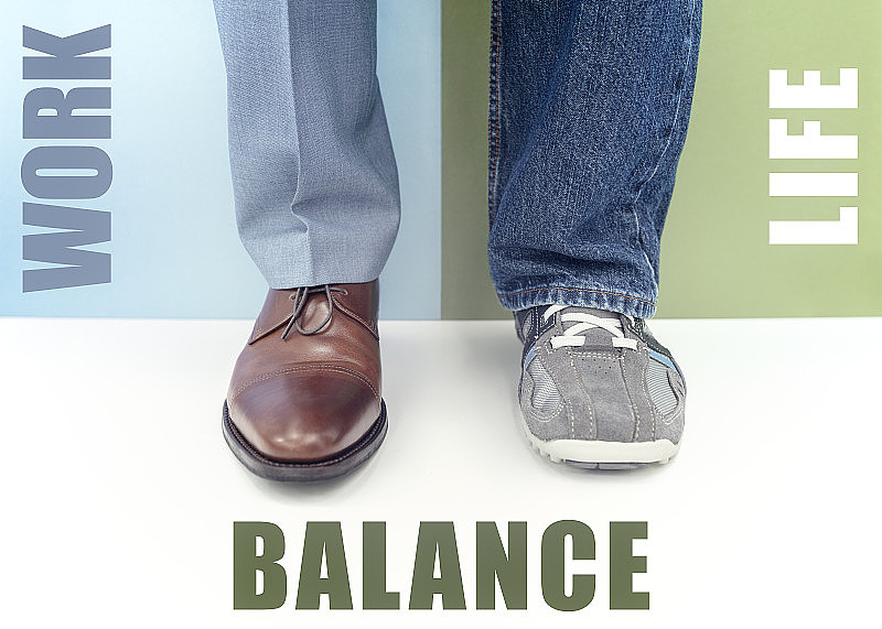 工作生活平衡事业事业工作鞋和半运动休闲鞋