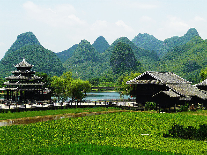 中国桂林的风景
