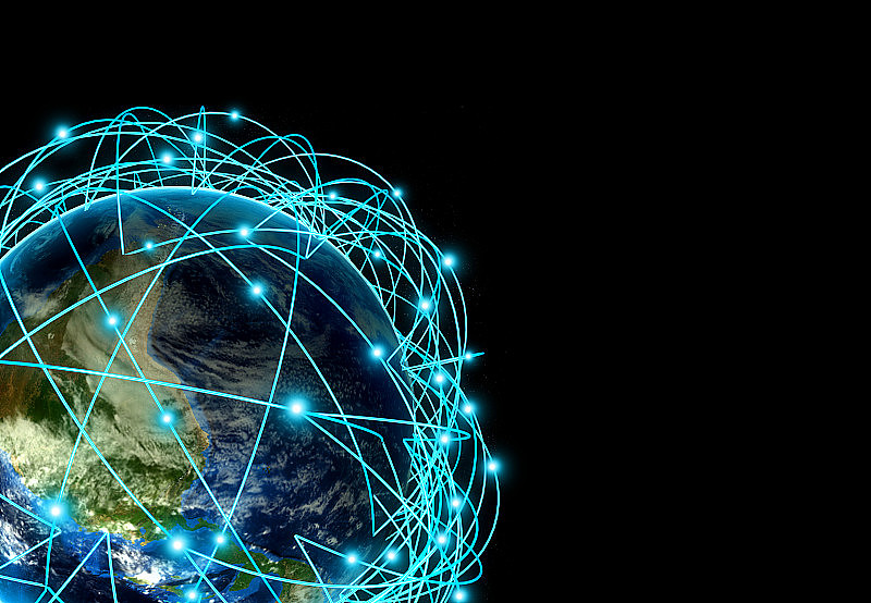 互联网全球商业概念和主要航线