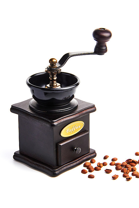 手工咖啡研磨机。