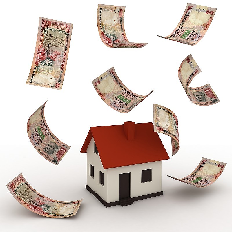 印度卢比，房产抵押贷款
