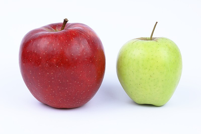 白底苹果，红绿苹果，水果，健康食品，维生素，作物，苹果为设计师，标签，孤立红绿苹果