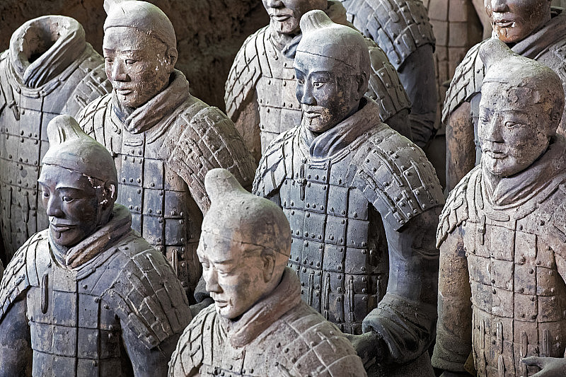 世界著名的兵马俑位于中国西安