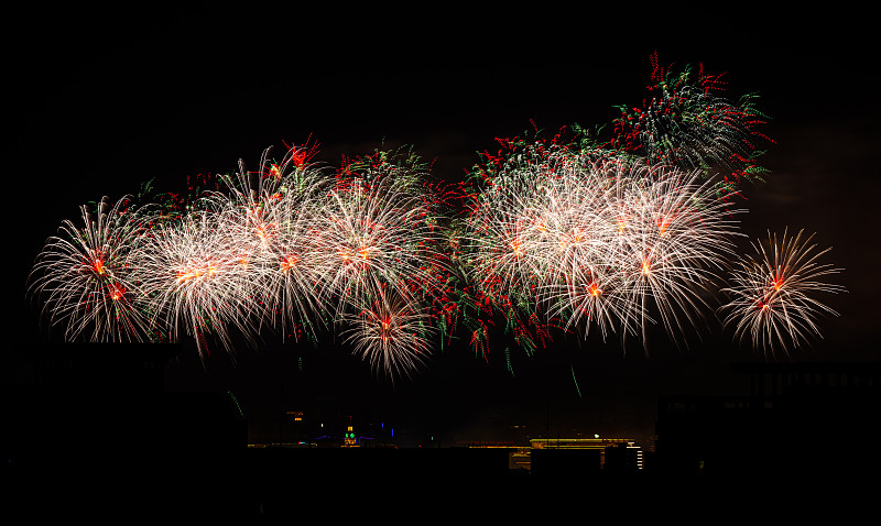 70周年烟花图片图片