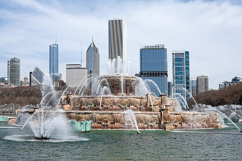 芝加哥白金汉喷泉