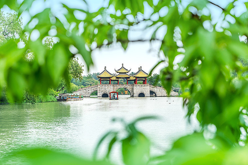 扬州瘦西湖武亭桥
