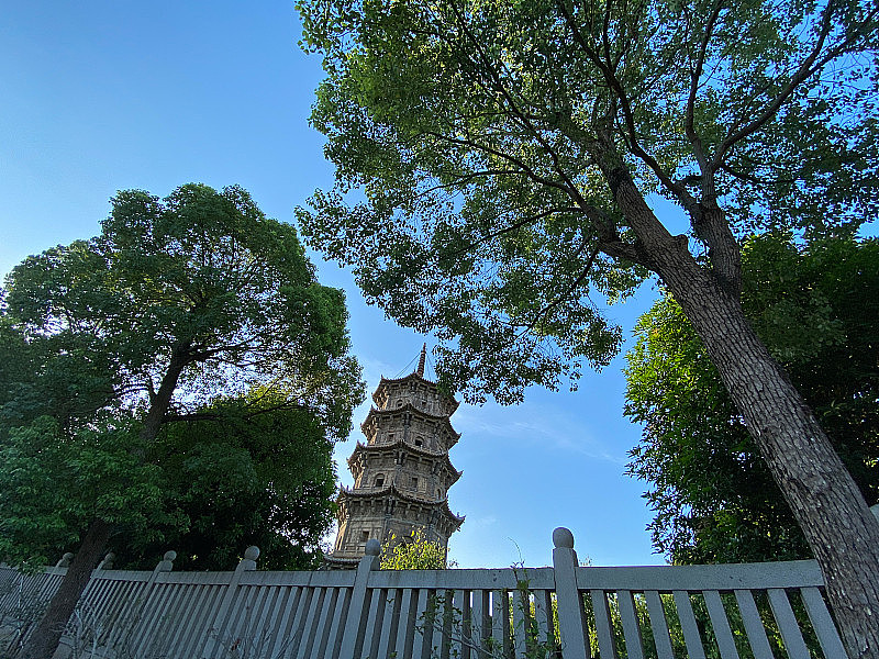 中国泉州开元寺的佛塔