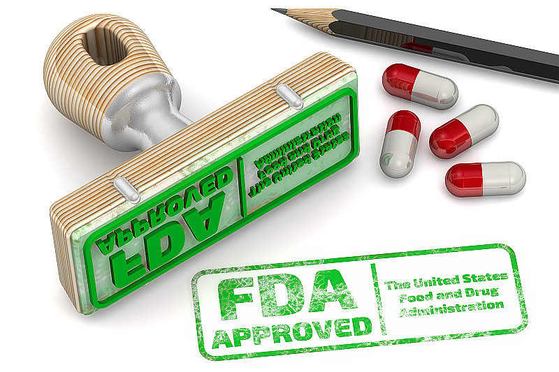 FDA批准。印章和印鉴