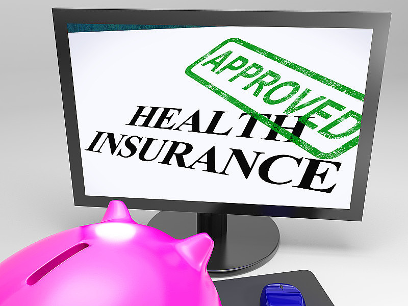 批准的健康保险显示医疗索赔批准