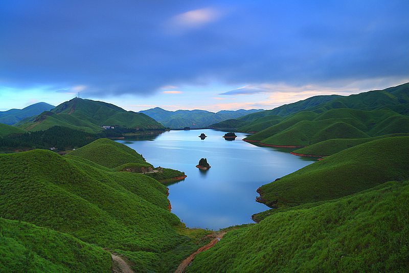 天湖在泉州县，中国桂林