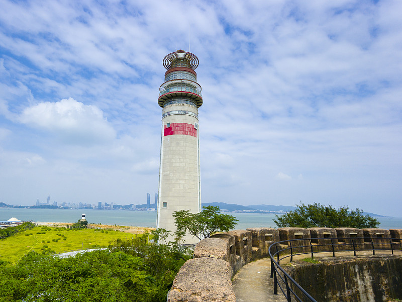 漳州港灯塔图片