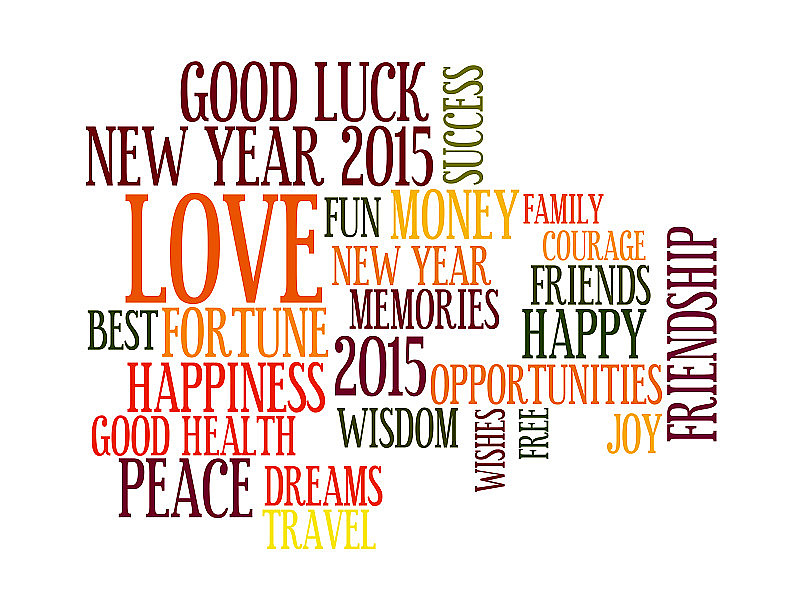 新年和祝福2015