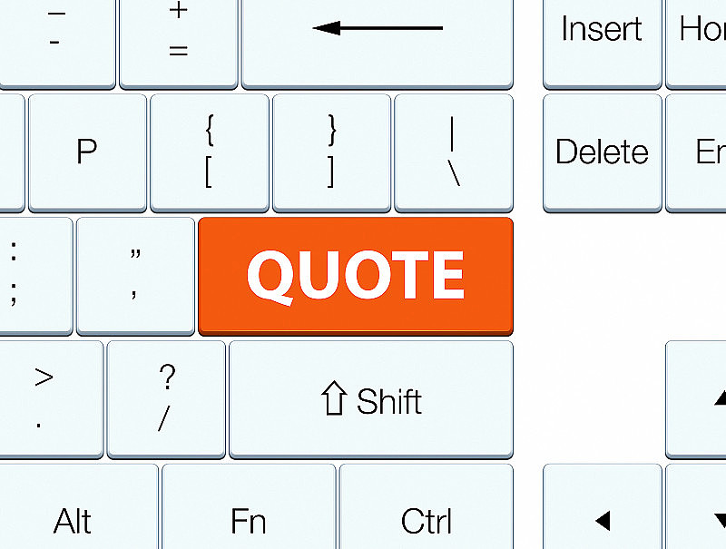 报价橙色键盘按钮