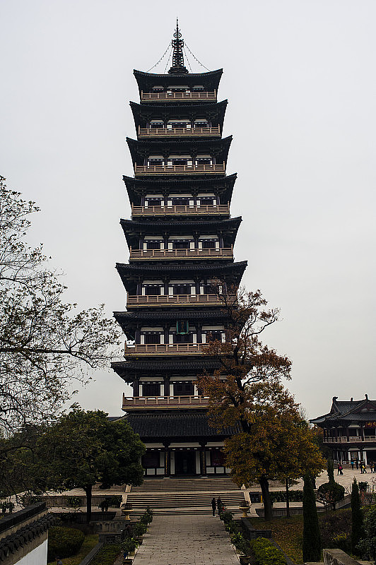 中国扬州大明寺西灵塔