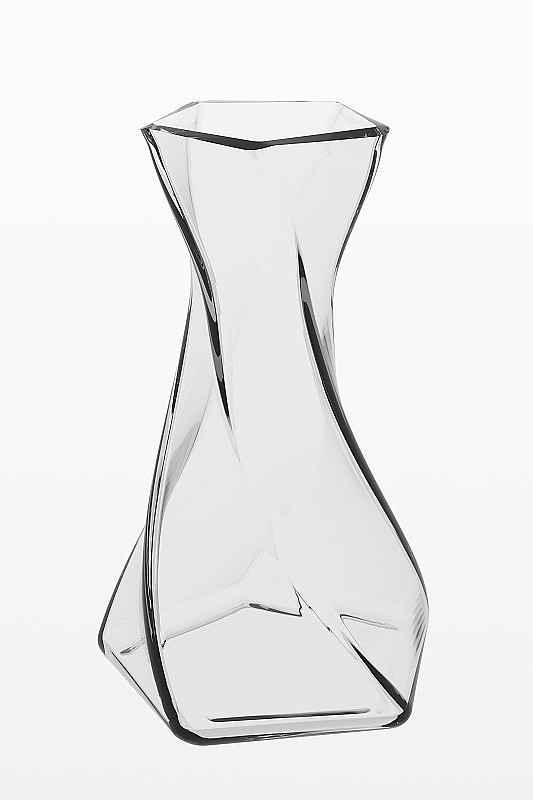 空的玻璃花瓶